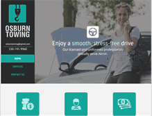 Tablet Screenshot of osburntowingllc.com